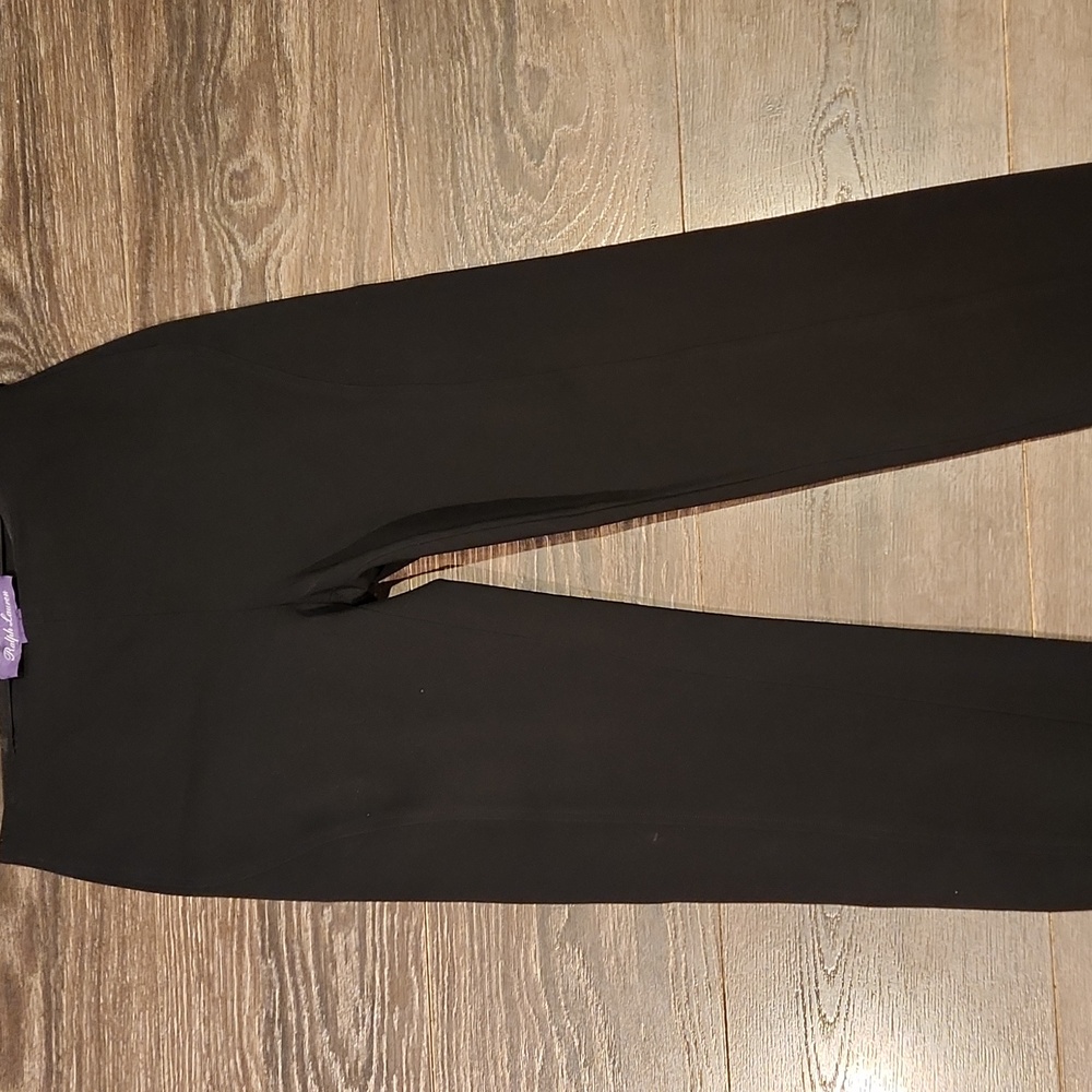 ❤️ RALPH LAUREN PURPLE LABEL PONTE MID RISE BLACK SKINNY LEGGING PANTS, 4 (27) - Picture 5 of 16